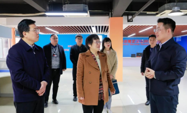 宿州市政協(xié)副主席、市工商聯(lián)主席邵迪一行蒞臨安徽萬(wàn)碩科技產(chǎn)業(yè)（集團(tuán)）有限公司調(diào)研指導(dǎo)
