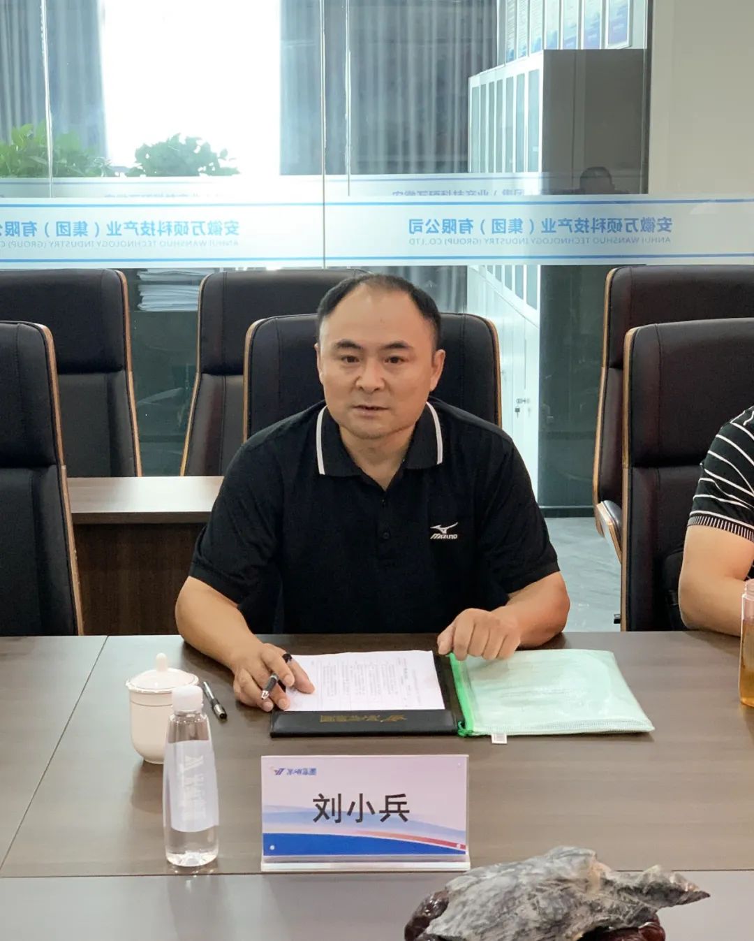 安徽省市場監(jiān)督管理局領(lǐng)導(dǎo)一行蒞臨安徽萬碩科技產(chǎn)業(yè)(集團)有限公司考察指導(dǎo)商業(yè)秘密保護創(chuàng)新指導(dǎo)站建設(shè)工作