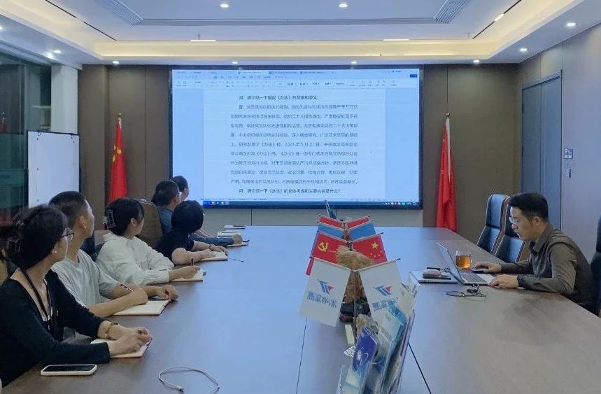 【凝聚黨心，共抒愛國情】安徽萬碩科技產(chǎn)業(yè)(集團)有限公司黨支部慶祝中華人民共和國成立75周年主題黨日活動